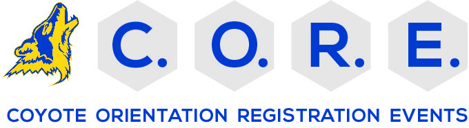 Coyote Orientation Registration Events Logo