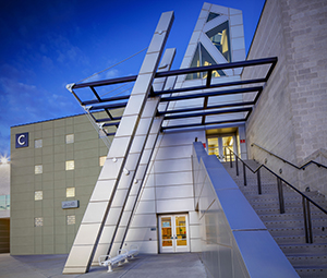 Front Staircase of "C" Building on North Las Vegas Campus